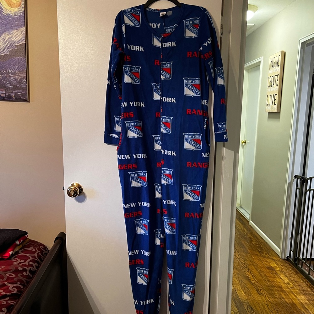 Rangers Feetie Pajama Size M